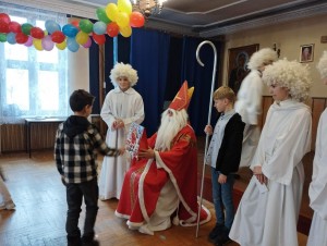 Św. Mikołaj odwiedził Scholę Dzieci Bożych